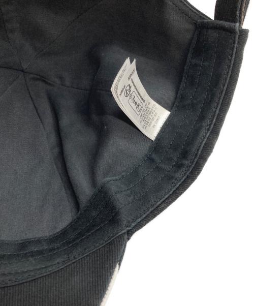 MM6 Maison Margiela（エムエムシックスメゾンマルジェラ）MM6 Maison Margiela (エムエムシックスメゾンマルジェラ) SUPREME (シュプリーム) Split 6-Panel CAP/スプリット シックスパネル キャップ ブラックの古着・服飾アイテム