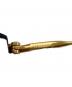 中古・古着 DITA (ディータ) アイウェア/ eyewear ブラック×ゴールド サイズ:48-21-144：28000円