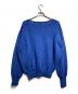 MAGLIANO (マリアーノ) ダメージ加工ニット ブルー サイズ:M：18000円