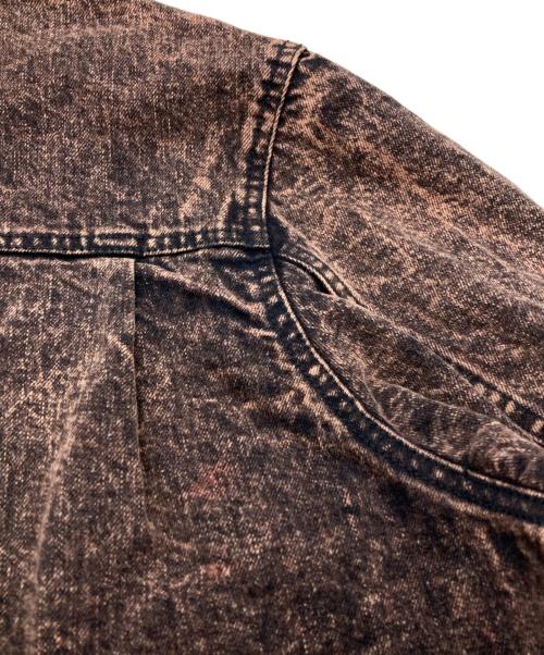 Tamme（タム）Tamme (タム) DENIM MK3 JACKET ブラック×ピンク サイズ:SIZE 3の古着・服飾アイテム