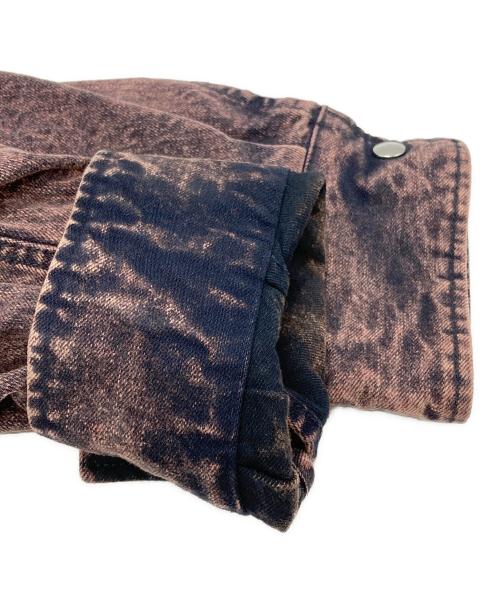 Tamme（タム）Tamme (タム) DENIM MK3 JACKET ブラック×ピンク サイズ:SIZE 3の古着・服飾アイテム