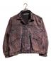 Tamme（タム）の古着「DENIM MK3 JACKET」｜ブラック×ピンク