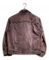 Tamme (タム) DENIM MK3 JACKET ブラック×ピンク サイズ:SIZE 3：20000円