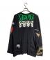 KIDILL (キディル) LACE LONG SLEEVE T-SHIRT / レース長袖Tシャツ ブラック サイズ:Free：18000円