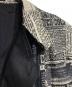 中古・古着 Yohji Yamamoto pour homme (ヨウジヤマモト プールオム) 22SS LINEN NEWSPAPER CAMBRICK PRINT JACKET/リネン製新聞柄カンブリックプリントジャケット ブラック サイズ:3：90000円