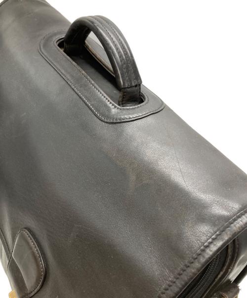 COACH（コーチ）COACH (コーチ) ターンロックレザーフラップショルダーバッグ ブラックの古着・服飾アイテム