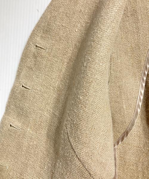 BABYLONE（バビロン）BABYLONE (バビロン) クレープリネンジレ/Crepe linen vest ベージュ サイズ:Fの古着・服飾アイテム