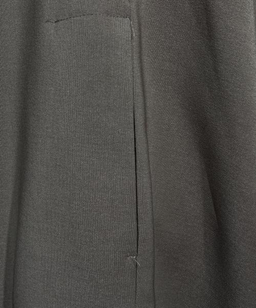 HIROKO KOSHINO（ヒロコ コシノ）HIROKO KOSHINO (ヒロコ コシノ) サークルカットワイドシルエットジャケット/Circle Cut Wide Silhouette Jacket カーキ サイズ:38の古着・服飾アイテム