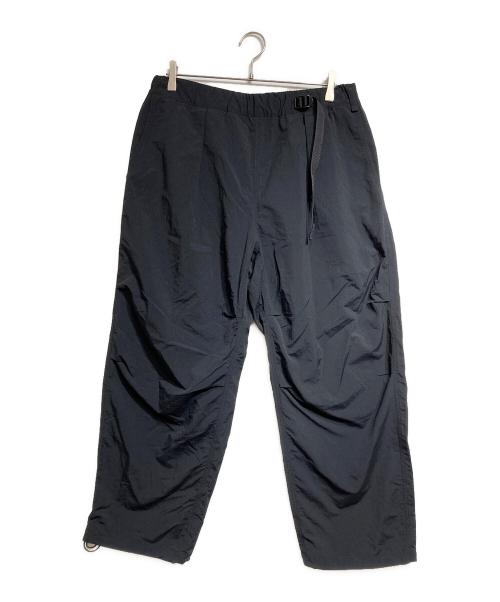 AshTrail（アッシュトレイル）AshTrail (アッシュトレイル) trail wide pants/トレイルワイドパンツ ブラック サイズ:４の古着・服飾アイテム