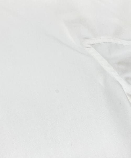 HYKE（ハイク）HYKE (ハイク) T/C PLEATED SHIRT DRESS/プリーツシャツドレス ホワイト サイズ:1の古着・服飾アイテム
