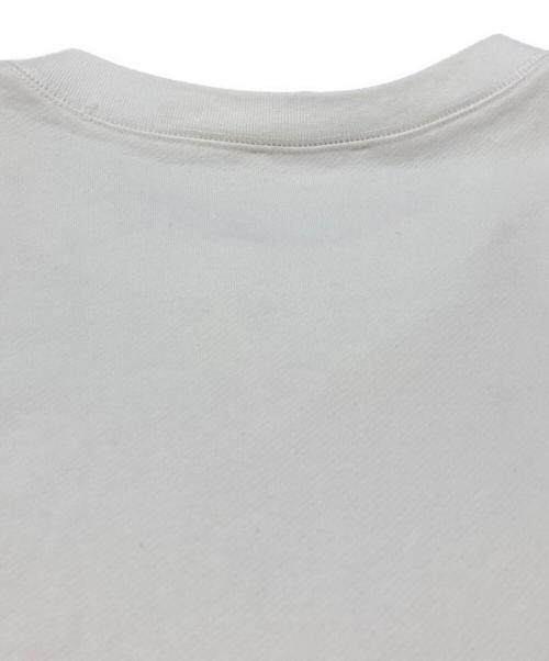 sea NEW YORK（シー ニューヨーク）sea NEW YORK (シー ニューヨーク) スウェット地フリルカットソー/Ruffled sweatshirt-style top ホワイト サイズ:Mの古着・服飾アイテム