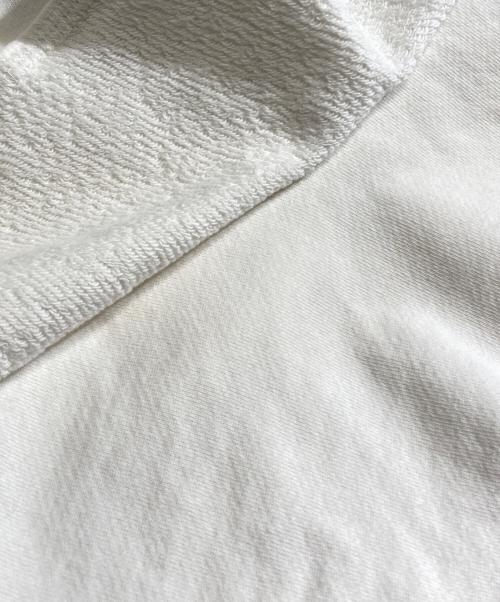 sea NEW YORK（シー ニューヨーク）sea NEW YORK (シー ニューヨーク) スウェット地フリルカットソー/Ruffled sweatshirt-style top ホワイト サイズ:Mの古着・服飾アイテム