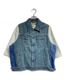 MM6 Maison Margiela（エムエムシックスメゾンマルジェラ）の古着「再構築デニムジャケット/Denim Jacket」｜インディゴ