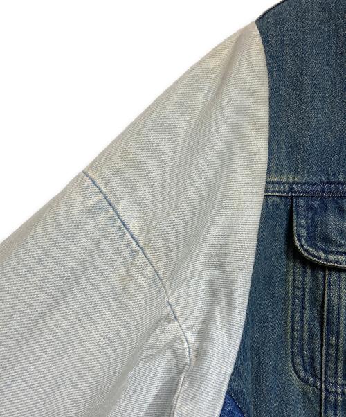 MM6 Maison Margiela（エムエムシックスメゾンマルジェラ）MM6 Maison Margiela (エムエムシックスメゾンマルジェラ) 再構築デニムジャケット/Denim Jacket インディゴ サイズ:38の古着・服飾アイテム