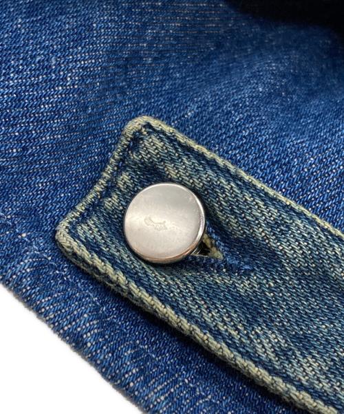 MM6 Maison Margiela（エムエムシックスメゾンマルジェラ）MM6 Maison Margiela (エムエムシックスメゾンマルジェラ) 再構築デニムジャケット/Denim Jacket インディゴ サイズ:38の古着・服飾アイテム