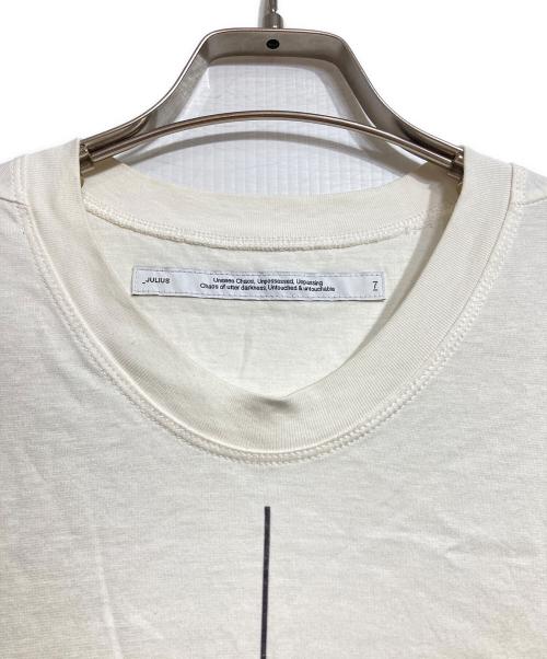 JULIUS（ユリウス）JULIUS (ユリウス) COTTON SZ JERSEY Tシャツ ホワイト サイズ:1の古着・服飾アイテム