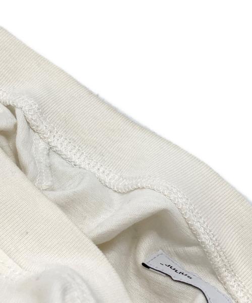 JULIUS（ユリウス）JULIUS (ユリウス) COTTON SZ JERSEY Tシャツ ホワイト サイズ:1の古着・服飾アイテム