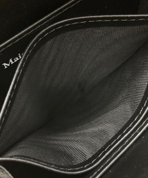 Maison Margiela（メゾンマルジェラ）Maison Margiela (メゾンマルジェラ) GLAM SLAM MINI WALLET/グラムスリムミニウォレット ブラックの古着・服飾アイテム