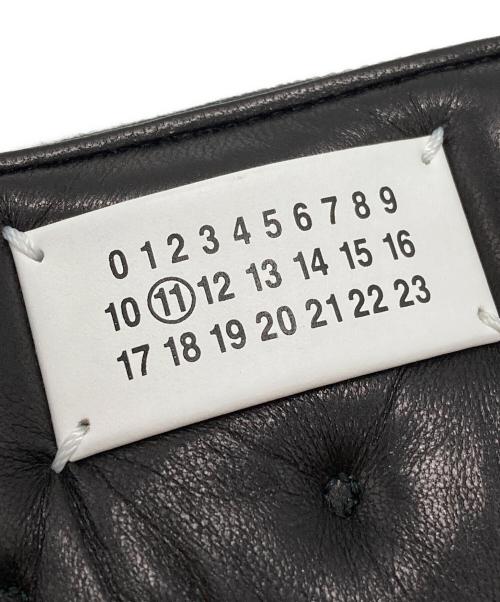 Maison Margiela（メゾンマルジェラ）Maison Margiela (メゾンマルジェラ) GLAM SLAM MINI WALLET/グラムスリムミニウォレット ブラックの古着・服飾アイテム