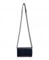 Maison Margiela (メゾンマルジェラ) グレインレザー 4ステッチ チェーン ロングウォレット/Grain leather 4-stitch chain long wallet ブラック：70000円