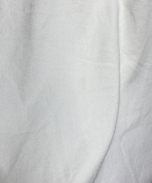 CALEE（キャリー）CALEE (キャリー) レーヨン混オープンカラーシャツ/Rayon-blend open-collar shirt ホワイト サイズ:Lの古着・服飾アイテム