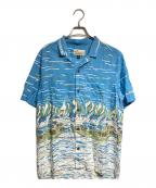 patalohaパタロハ）の古着「TENCELアロハシャツ/Aloha Shirt」｜ブルー