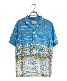 pataloha（パタロハ）の古着「TENCELアロハシャツ/Aloha Shirt」｜ブルー