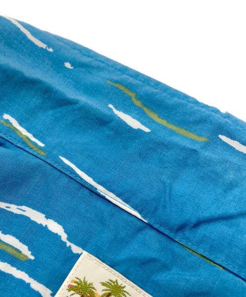 pataloha（パタロハ）pataloha (パタロハ) TENCELアロハシャツ/Aloha Shirt ブルー サイズ:Sの古着・服飾アイテム