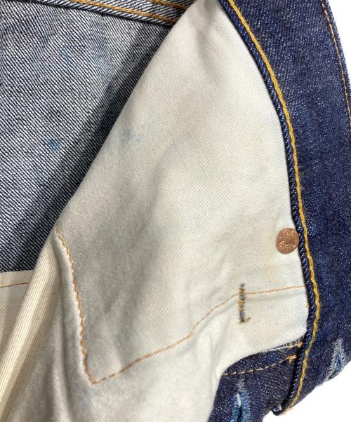 RRL（ダブルアールエル）RRL (ダブルアールエル) SLIM BOOT CUTボタンフライデニムパンツ/スリムブーツカット インディゴ サイズ:30の古着・服飾アイテム