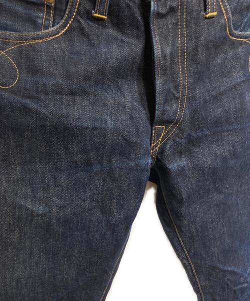 RRL（ダブルアールエル）RRL (ダブルアールエル) SLIM BOOT CUTボタンフライデニムパンツ/スリムブーツカット インディゴ サイズ:30の古着・服飾アイテム