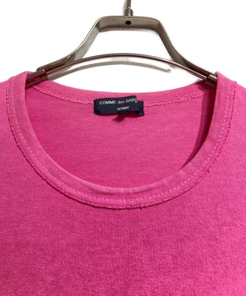 COMME des GARCONS HOMME（コムデギャルソン オム）COMME des GARCONS HOMME (コムデギャルソン オム) カットオフガーメントダイTシャツ グリーン サイズ:Lの古着・服飾アイテム