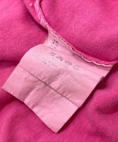 COMME des GARCONS HOMME（コムデギャルソン オム）COMME des GARCONS HOMME (コムデギャルソン オム) カットオフガーメントダイTシャツ グリーン サイズ:Lの古着・服飾アイテム
