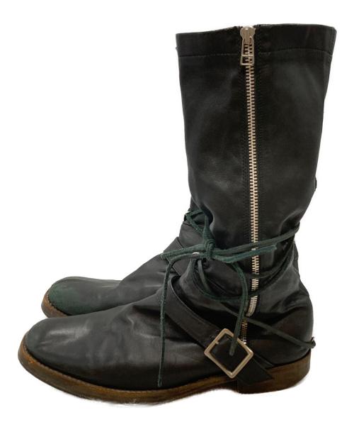 UNDERCOVER（アンダーカバー）UNDERCOVER (アンダーカバー) レースアップエンジニアブー ブラック サイズ:Lの古着・服飾アイテム