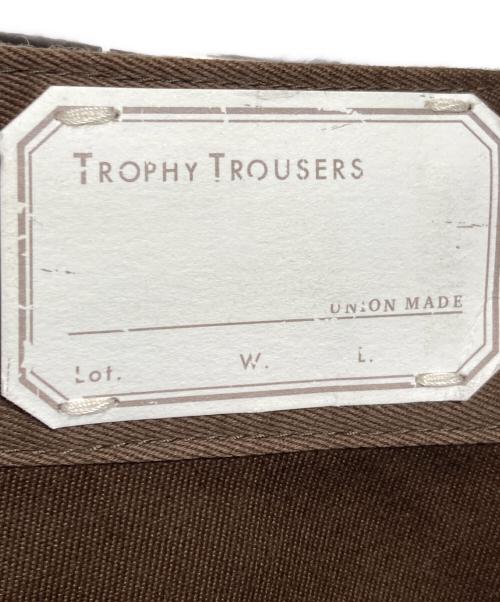 Trophy Clothing（トロフィークロージング）Trophy Clothing (トロフィークロージング) チノトラウザー ブラウン サイズ:32の古着・服飾アイテム