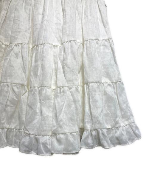 Sandro（サンドロ）Sandro (サンドロ) Odette Two-Tone Short Dress ブラック×ホワイト サイズ:40の古着・服飾アイテム