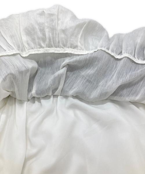 Sandro（サンドロ）Sandro (サンドロ) Odette Two-Tone Short Dress ブラック×ホワイト サイズ:40の古着・服飾アイテム