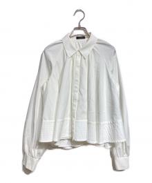 anuans（アニュアンス）の古着「Anniv.テントラインブラウス/Tent Line Blouse」｜ホワイト