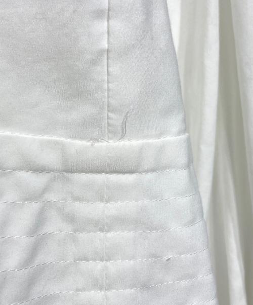 anuans（アニュアンス）anuans (アニュアンス) Anniv.テントラインブラウス/Tent Line Blouse ホワイト サイズ:Fの古着・服飾アイテム