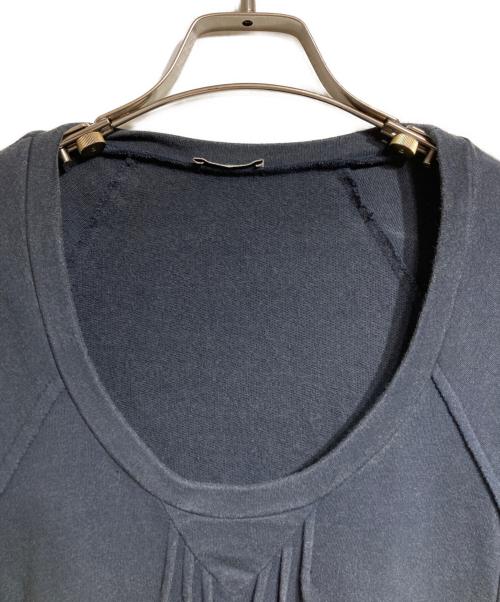 MIU MIU（ミュウミュウ）MIU MIU (ミュウミュウ) デザインカットソー/Designer cut-and-sew top ネイビー サイズ:XSの古着・服飾アイテム