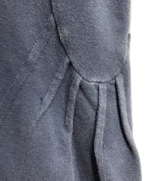 MIU MIU（ミュウミュウ）MIU MIU (ミュウミュウ) デザインカットソー/Designer cut-and-sew top ネイビー サイズ:XSの古着・服飾アイテム