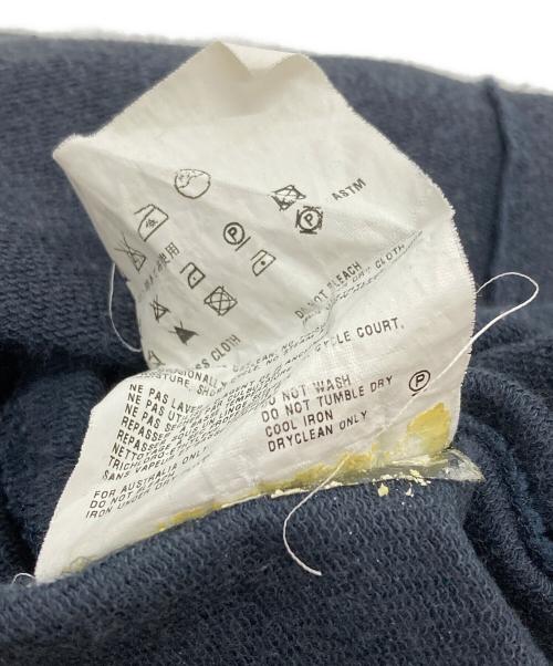 MIU MIU（ミュウミュウ）MIU MIU (ミュウミュウ) デザインカットソー/Designer cut-and-sew top ネイビー サイズ:XSの古着・服飾アイテム