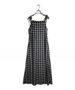 中古・古着通販】ME me eme (エム ミー エメ) Cross tulle flare mini