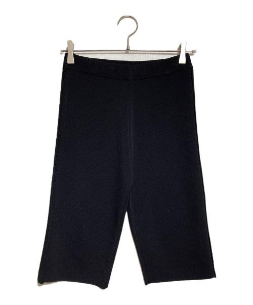 Ameri（アメリ）Ameri (アメリ) SIDE LACE LIKE KNIT BIKER PANTS/サイドレースライクニットベイカーパンツ ブラック サイズ:Mの古着・服飾アイテム