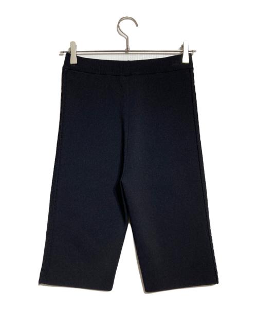 Ameri（アメリ）Ameri (アメリ) SIDE LACE LIKE KNIT BIKER PANTS/サイドレースライクニットベイカーパンツ ブラック サイズ:Mの古着・服飾アイテム