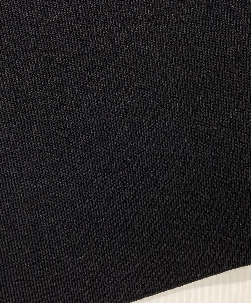 Ameri（アメリ）Ameri (アメリ) SIDE LACE LIKE KNIT BIKER PANTS/サイドレースライクニットベイカーパンツ ブラック サイズ:Mの古着・服飾アイテム