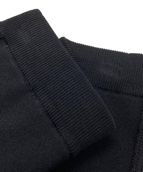 Ameri（アメリ）Ameri (アメリ) SIDE LACE LIKE KNIT BIKER PANTS/サイドレースライクニットベイカーパンツ ブラック サイズ:Mの古着・服飾アイテム