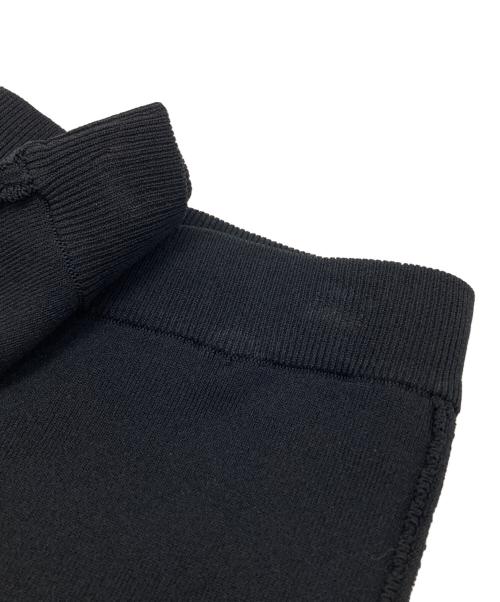 Ameri（アメリ）Ameri (アメリ) SIDE LACE LIKE KNIT BIKER PANTS/サイドレースライクニットベイカーパンツ ブラック サイズ:Mの古着・服飾アイテム