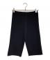 Ameri（アメリ）の古着「SIDE LACE LIKE KNIT BIKER PANTS/サイドレースライクニットベイカーパンツ」｜ブラック