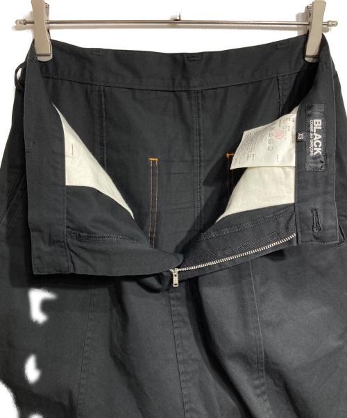 BLACK COMME des GARCONS（ブラックコムデギャルソン）BLACK COMME des GARCONS (ブラックコムデギャルソン) ポケット切替サルエルパンツ ブラック サイズ:XSの古着・服飾アイテム