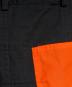 中古・古着 BLACK COMME des GARCONS (ブラックコムデギャルソン) ポケット切替サルエルパンツ ブラック サイズ:XS：12000円